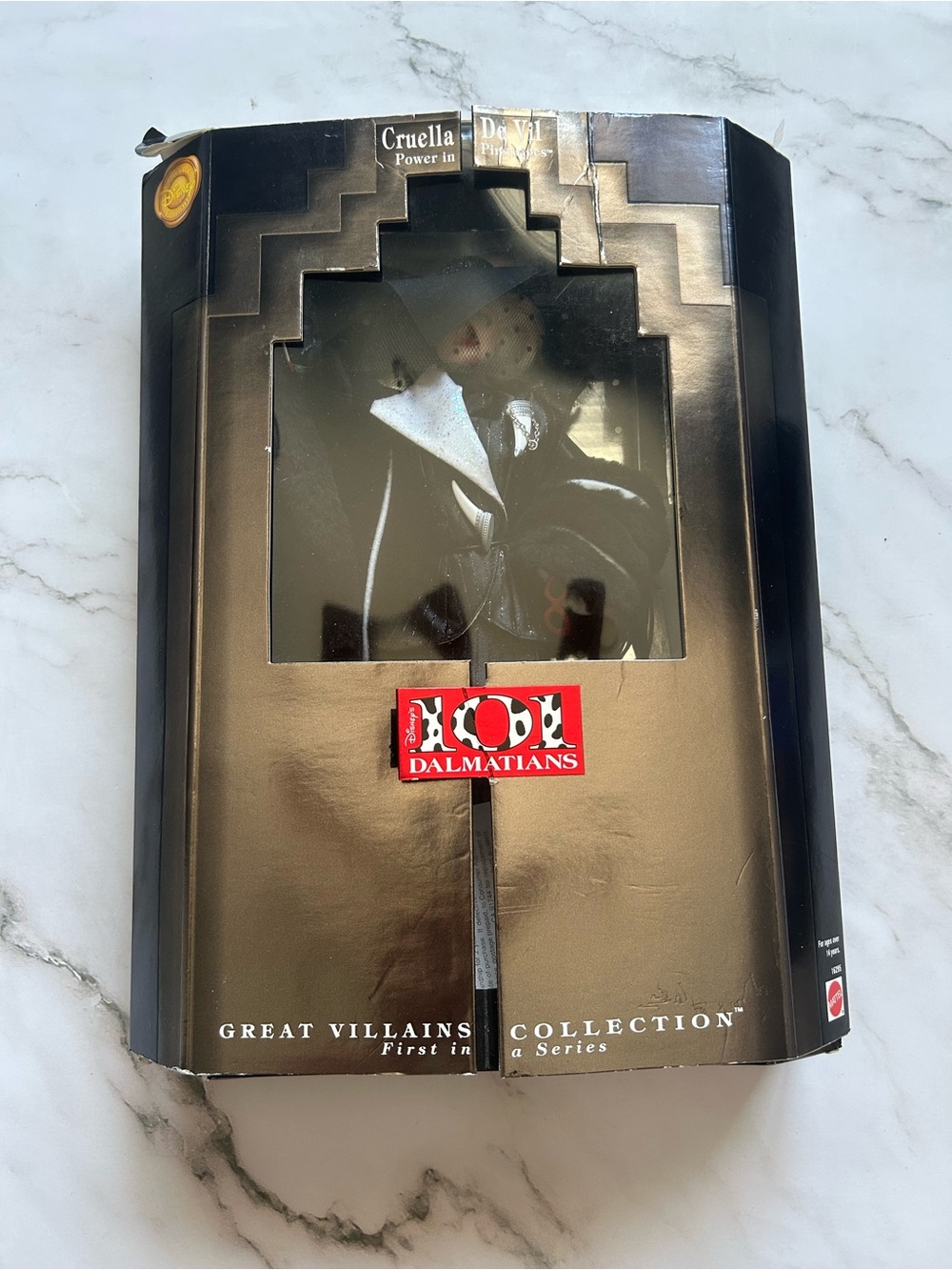 Great Villains Collection Cruella De Vil Power In Pinstripes Doll